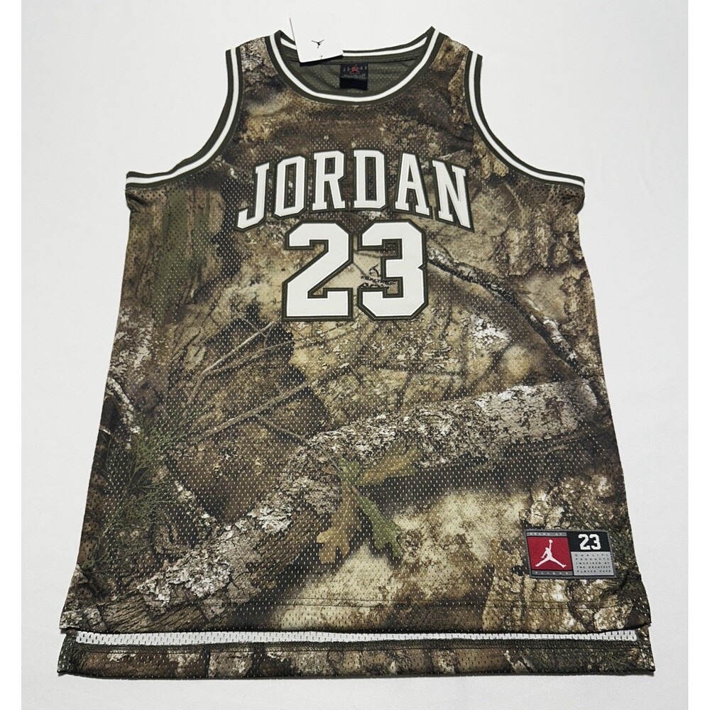 Nike Jordan Realtree Camo Youth Jersey #23 Boys Size XL (13-15 Years) NWT New
